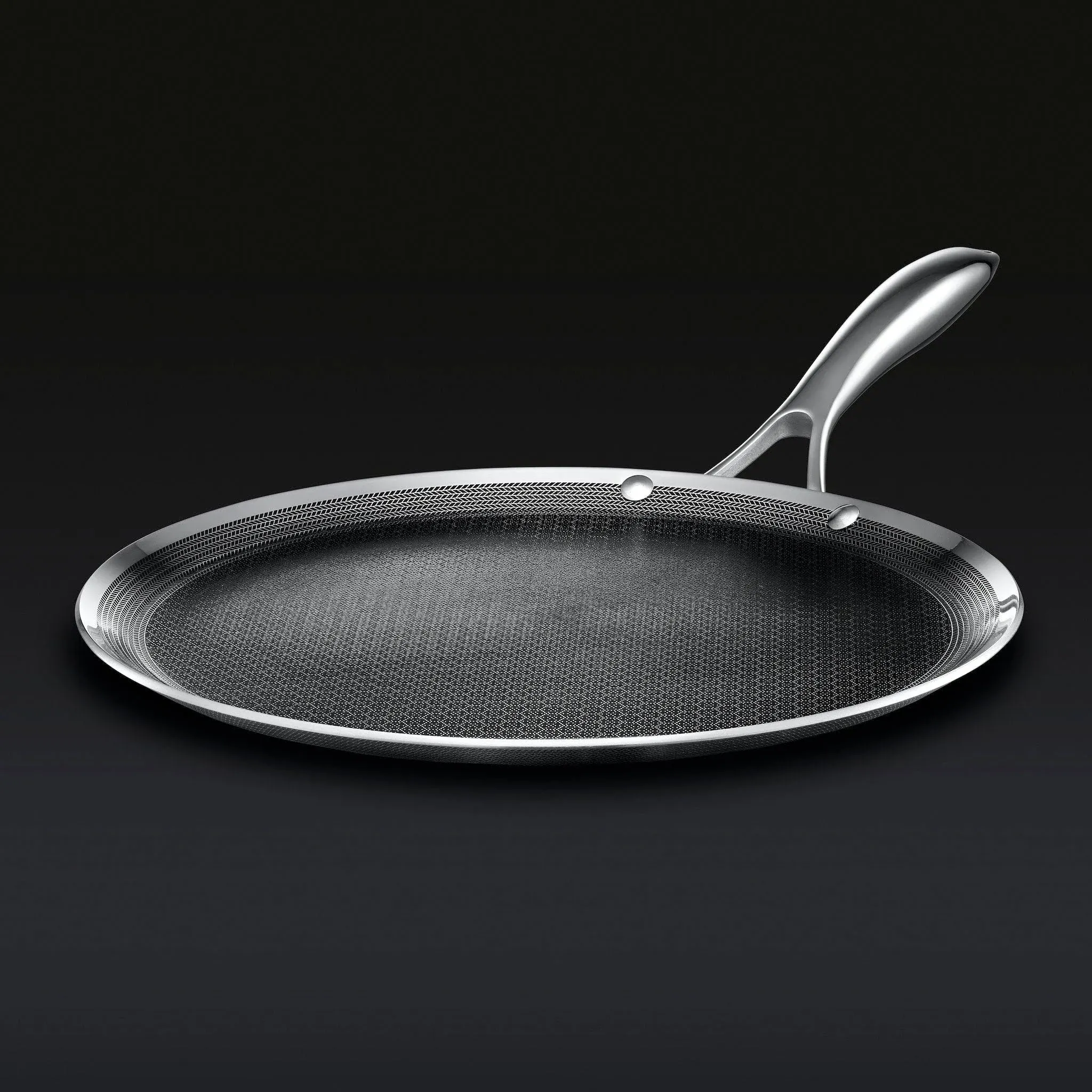 HexClad 12" Hybrid Nonstick Griddle Pan Oven