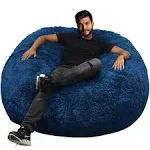 Hwivgku Bean Bag Chairs Giant Bean Bag Chair for Adults 4ftbean Bag ...