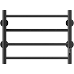 Towel Warmer Rack, 4 Bars Wall Mounting Towel Warmers for Bathroom, Aluminum ...