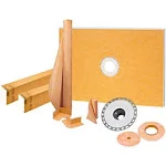 Kerdi-Shower-Kit 38" x 60" ABS Flange 2"