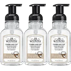 3-Pack Lavender Foaming Hand Soap - Plant-Based, Softening Formula for Adults