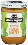 Once Again Organic Peanut Butter, Creamy - 16 oz jar