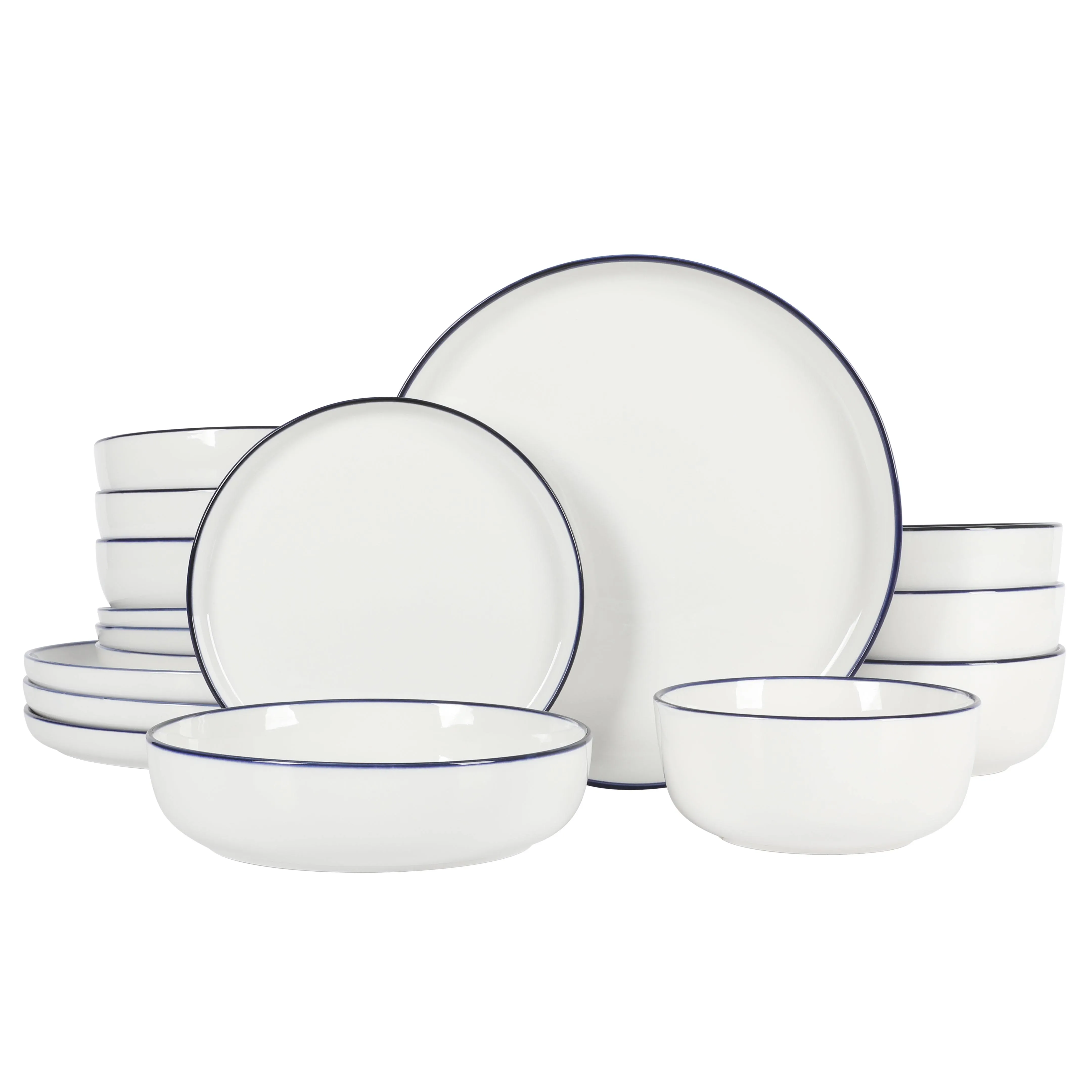 Amazon Basics 16-Piece Dinnerware Set