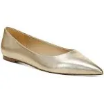 Sam Edelman Wanda Leather Skimmer, 10 / Gold