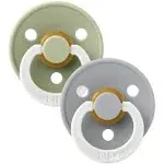 Bibs Pacifier Colour 2 Pack - Size 2 - Glow Sage / Cloud