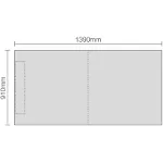 Kerdi-Shower Tray 36" x 55" Perimeter Linear Drain