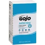 Gojo® Supromax Lotion Hand Cleaner - 67.6 fl oz (2 L) - Adhesive Remover, Soil Remover - Hand - Tan - 4 / Carton