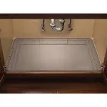 WeatherTech SinkMat – Waterproof Under Sink Liner Mat for Kitchen Bathroom – 34” x 22” Inches - Durable, Flexible Tray – Home undersink Organizer Must Haves, Tan