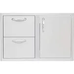 Blaze 32" Access Door & Double Drawer Combo