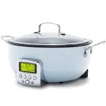 GreenPan Elite 6-Quart Essential Smart Skillet - Blue Haze