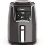 Ninja AF150AMZ Air Fryer XL, 5.5 Qt. Capacity that can Air Fry, Air Roast, Bake, Reheat & Dehydrate, with Dishwasher Safe, Nonstick Basket & Crisper Plate and a Chef-Inspired Recipe Guide, Grey