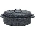 Graniteware 0509 Roaster / Cocotte à enfourner 46 x 31 cm acier Carbon