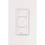 Lutron Caseta Smart Home Dimmer Switch, Works with Alexa, Apple HomeKit, and The Google Assistant White