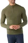 Men's Sparwood Half Zip Sweater Smartwool North Woods Heather-Winter Moss Heather / L