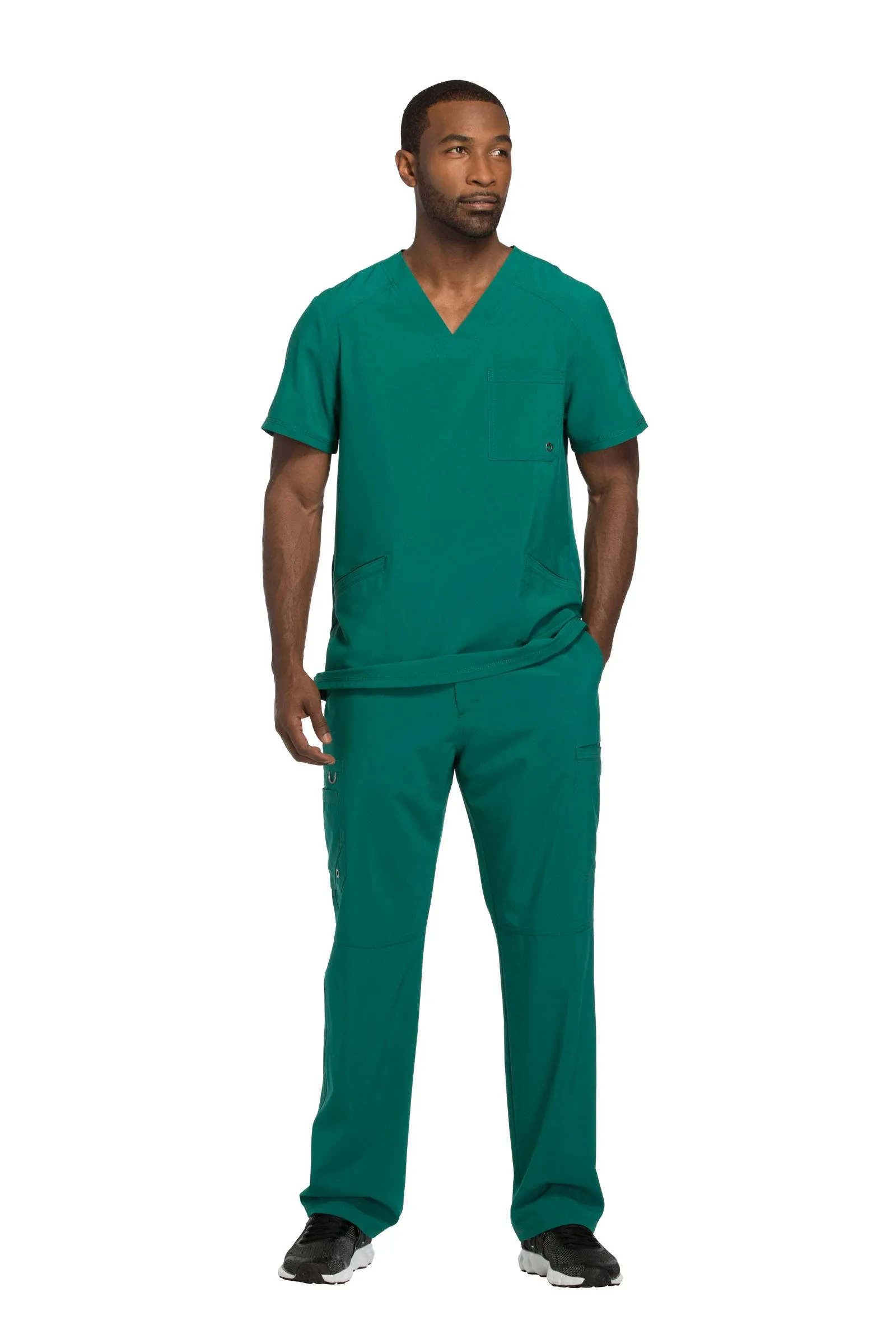 Infinity CK900A Men's Athletic Fit V-Neck Scrub Top