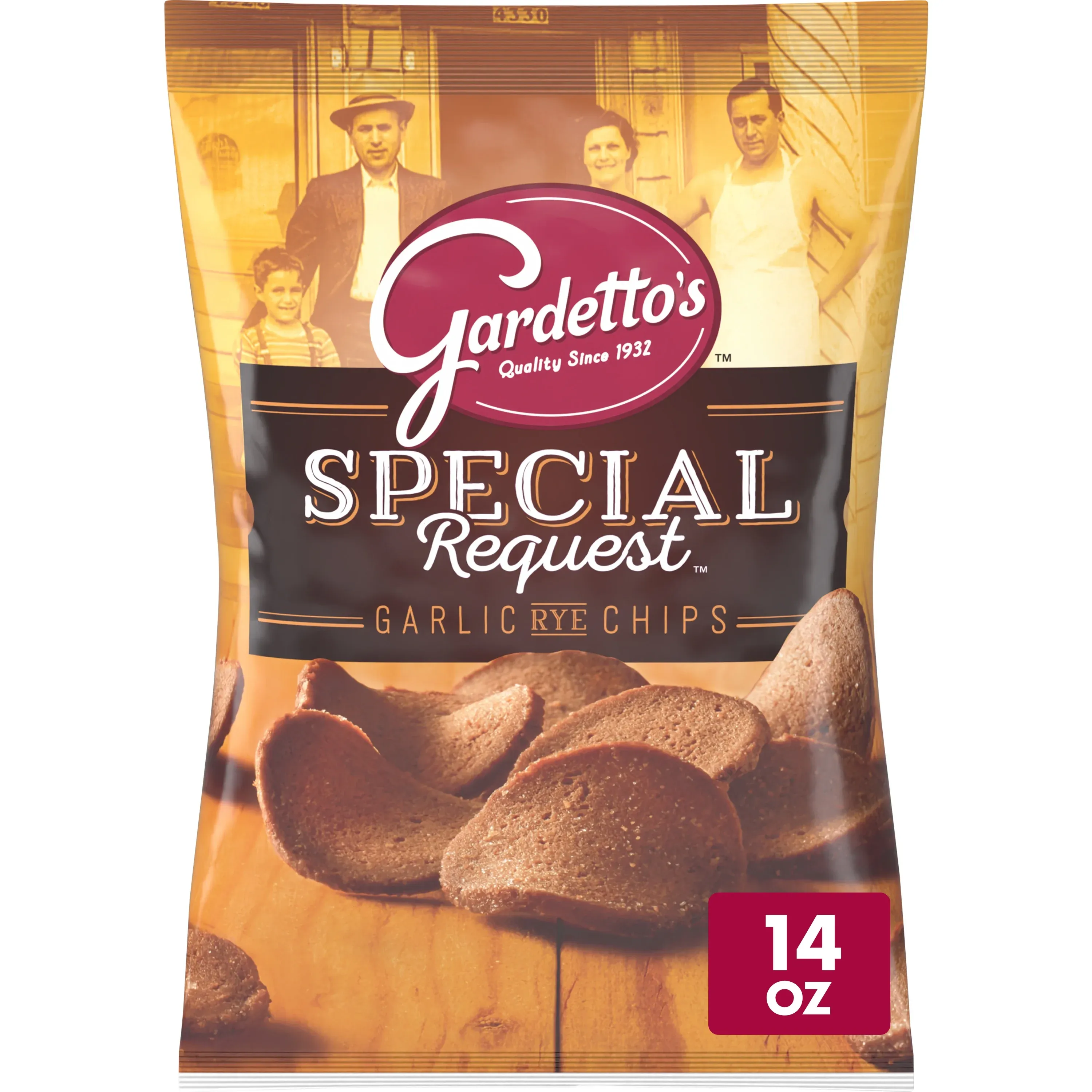 Gardetto's Roasted Garlic Rye Chips