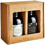 Oleamea Gift Pack | Organic Olive Oil Extra Virgin | 2023 Harvest | Award Winning | Early Harvest, Cold Pressed, Medium Intensity | 8.5 fl oz each