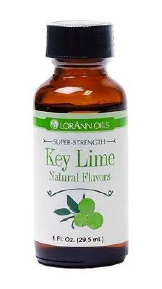 LorAnn Key Lime SS Flavor- 1 dram bottle (.0125 fl oz.) 2 Pack