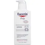 Eucerin Baby Lotion Fragrance Free 13.5 fl oz 400 ml Hypoallergenic Fragrance Fr