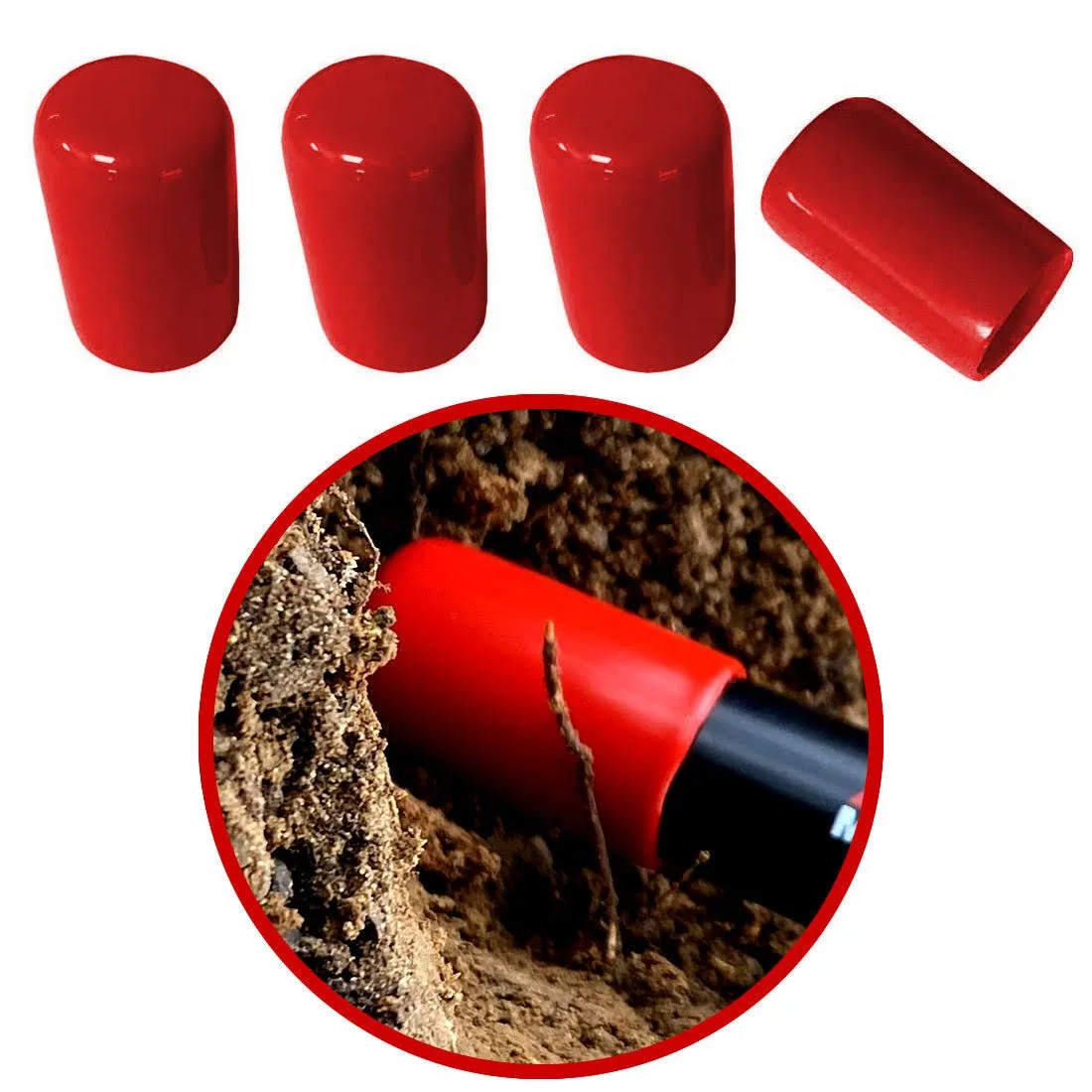 Pinpointer Tip Protectors for Minelab Pro-Find 15, 20, 35, 40