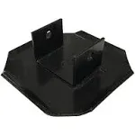 Lippert Components Stblzr Jack Foot Assembly; PC Black 157584