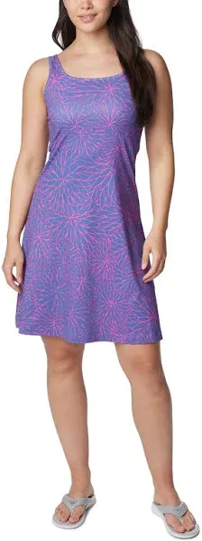 Columbia Freezer III Dress Carbon Kona Craze print UPF 50 size women MEDIUM NWT