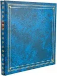 Pioneer Photo Albums 300-Pocket Post Bound Leatherette Cover Photo Album for 3.5 by 5.25-inch Prints, Royal Blue