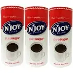 N'Joy Pure Sugar Cane 20 oz Canister 3/Pack