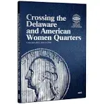 Crossing the Delaware & American Women Quarters - Official Whitman Coin Folder