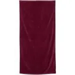 Q-Tees Velour Beach Towel