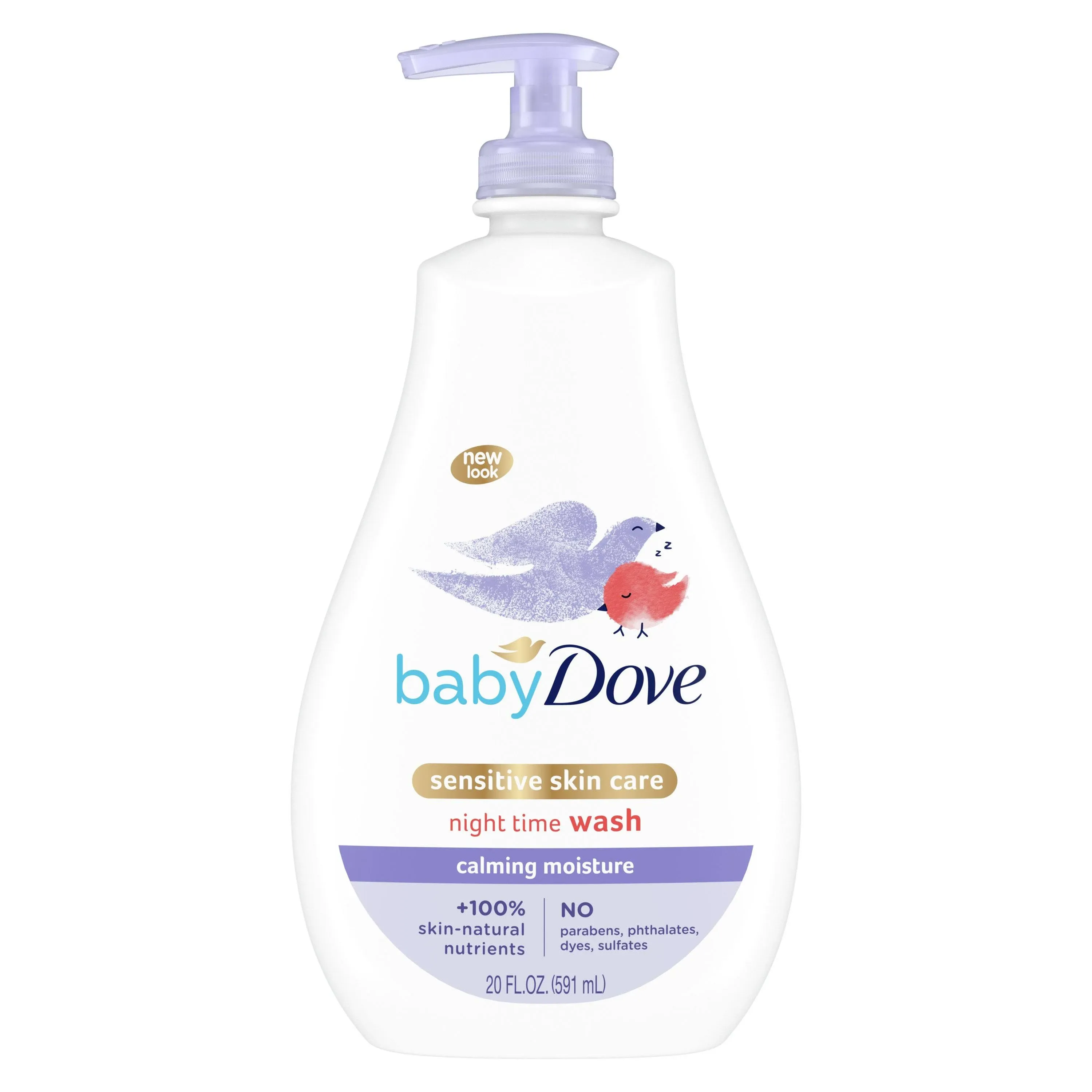 Baby Dove Sensitive Skin Care Wash Calming Moisture - 13.0 fl oz