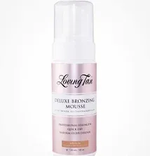 Loving Tan Deluxe Bronzing Mousse Natural Self Tanner Medium Quick Dry