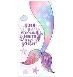 Bonsai Tree Mermaid Beach Towel