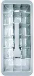 HIC Ice Cube Tray Aluminum Silver