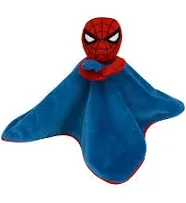 Marvel Spiderman Blue and Red Super Soft Security Baby Blanket