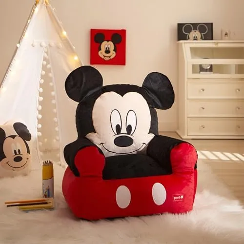 Idea Nuova Mickey Mouse Bean Bag Sofa Chair