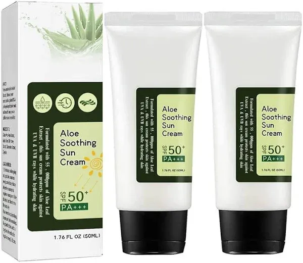 COSRX Aloe Soothing Sun Cream 50ml SPF50+ PA+++(Free Shipping)