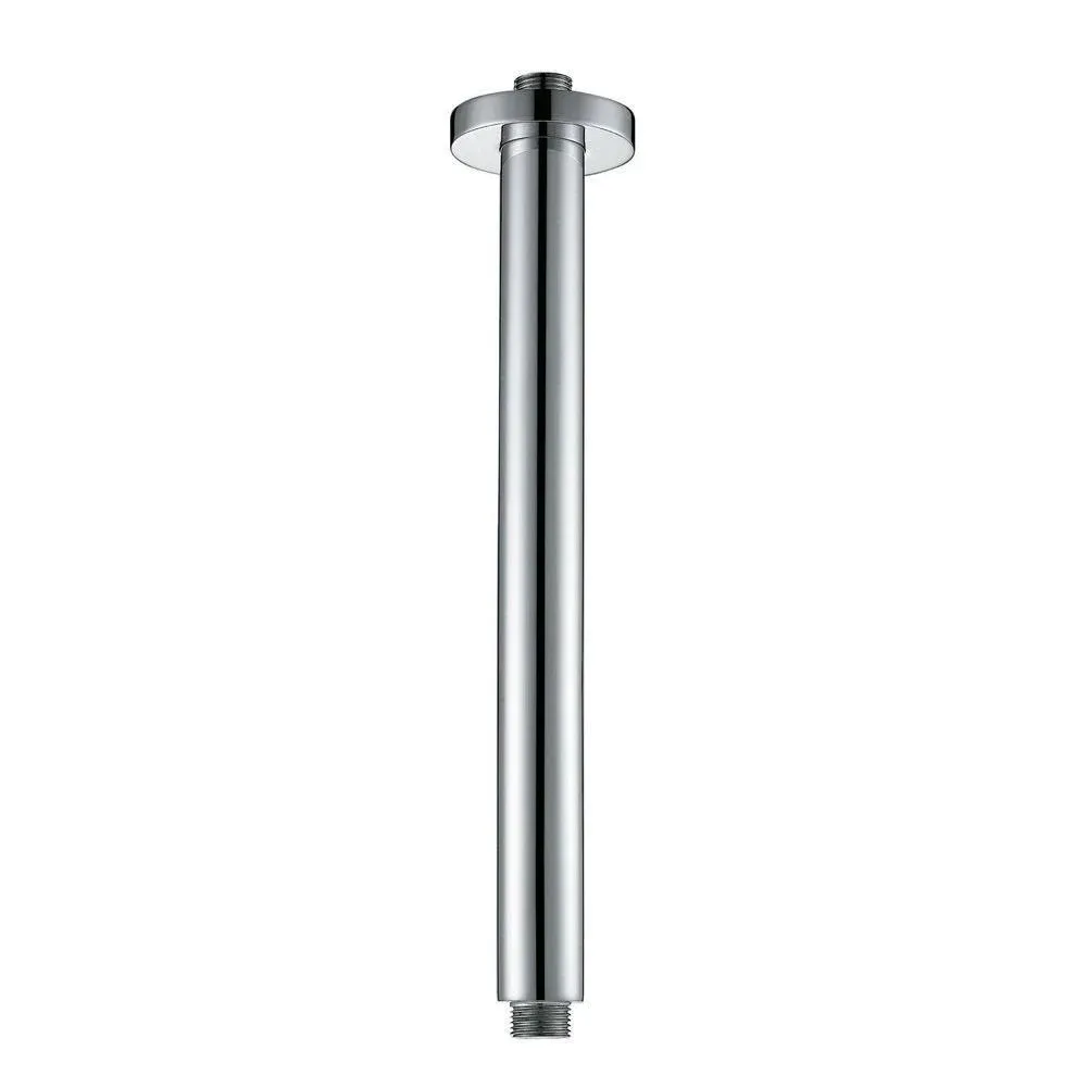 Artbath Ceiling Mount Shower Arm 12 Inch(300mm) Round Shower Arm with Flange 