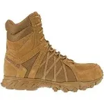 Reebok Men's Trailgrip Safety Toe 8" Tactical Boot with Side Zipper Military