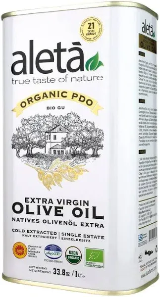 Aleta Organic PDO Extra Virgin Olive Oil