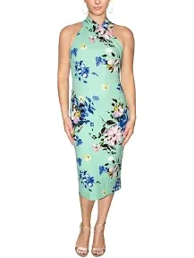 Rachel Roy Harland Floral-Print Midi Dress