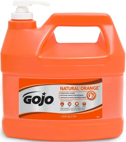 GOJO NATURAL ORANGE Pumice Hand Cleaner