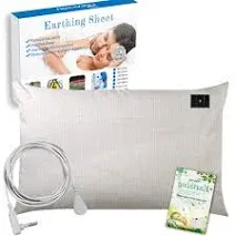 Grounding Pillowcase with Grounding Cord Earthed Pillowcases by Grounding Cot...