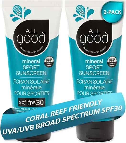 All Good Sport Mineral Sunscreen Lotion