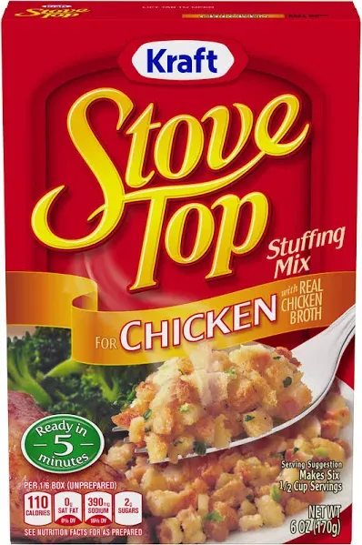 Stove Top Chicken Stuffing Mix (6 oz Box)