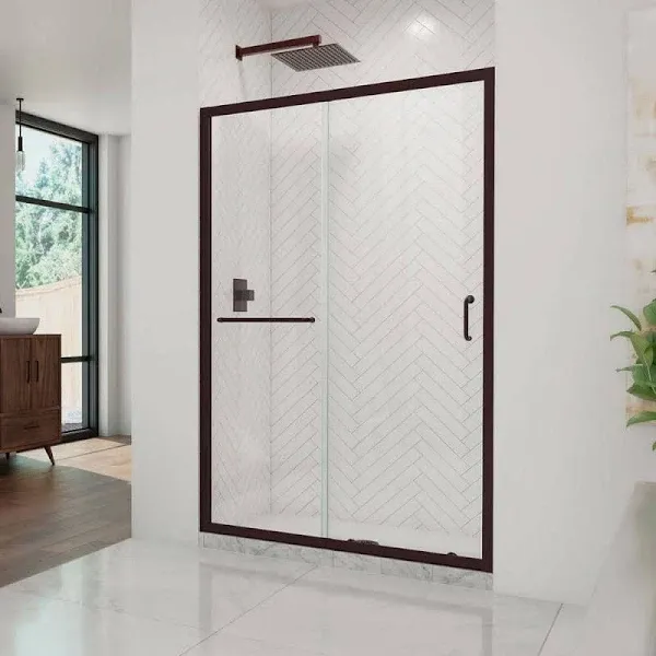 DreamLine Infinity-Z Semi-Frameless Sliding Shower Door