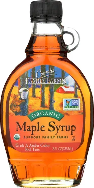 Coombs Family Farms Grade A Organic Maple Syrup Amber