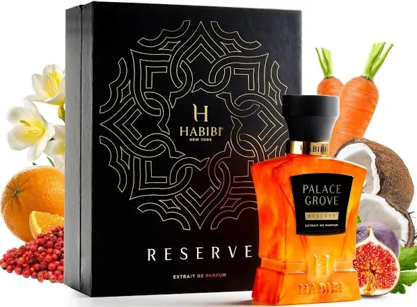 Palace Grove Extrait De Parfum – 2.5oz Deluxe Parfum for Men and Women – Long Lasting Unisex Women’s Perfume with Mandarin, Vanilla – All Day Evening Women and Men Cologne