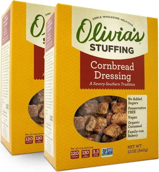 Olivia's Crouton Organic Cornbread Stuffing Mix