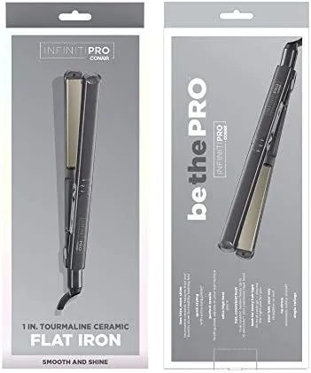 Conair Infinitipro 1 Inch Tourmaline Ceramic Flat Iron (1 lbs)